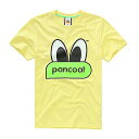 PANCOAT パンコート キャラクター T-シャツ POPEYES NEON T-SHIRTS (U-1 FU) (BASE YELLOW) 半袖 夏 Tシャツ メンズ レディース