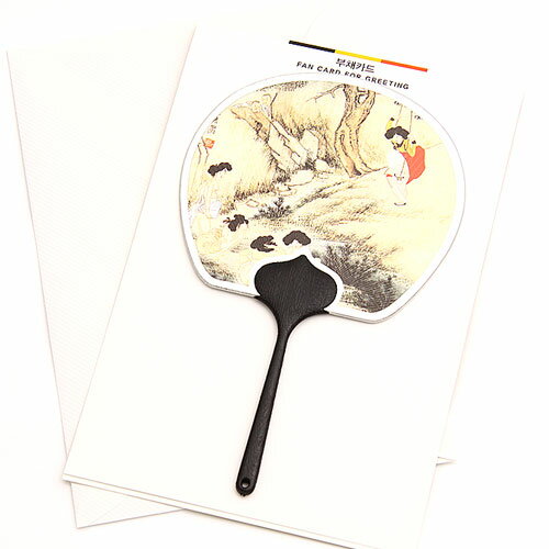 うちわ 封筒 お手紙 レターセット レター ミニレター 韓国伝統工芸品 封筒 韓国伝統工芸 生活工芸 ギフト プレゼント