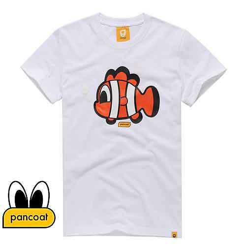 【正規品】PANCOAT パンコート キャラクター T-シャツ 122 BIG POPCLOWN T-SHIRTS (WHITE) 半袖 夏 Tシャツ メンズ レディース