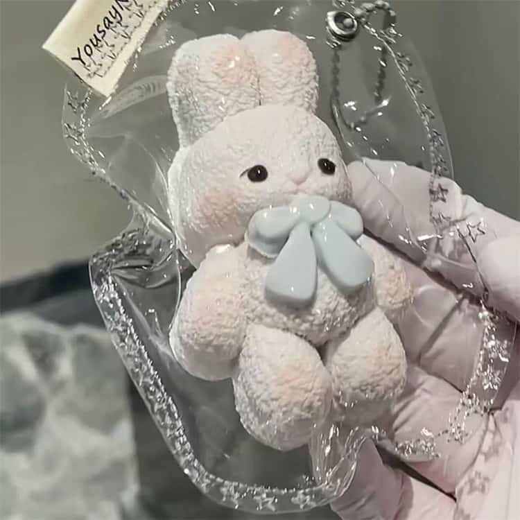 スクイーズ うさぎ ふわふわ スクイーズ 低反発 かわいい バラエティー 低反発 ね...