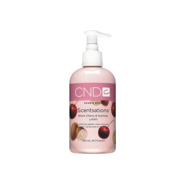 クリエイティブネイルデザイン センセーション ハンド&ボディローション ブラックチェリー&ナツメグ 245ml/8.3fl.oz【人気】【激安】【Creative Nail Design】【ボディローション】