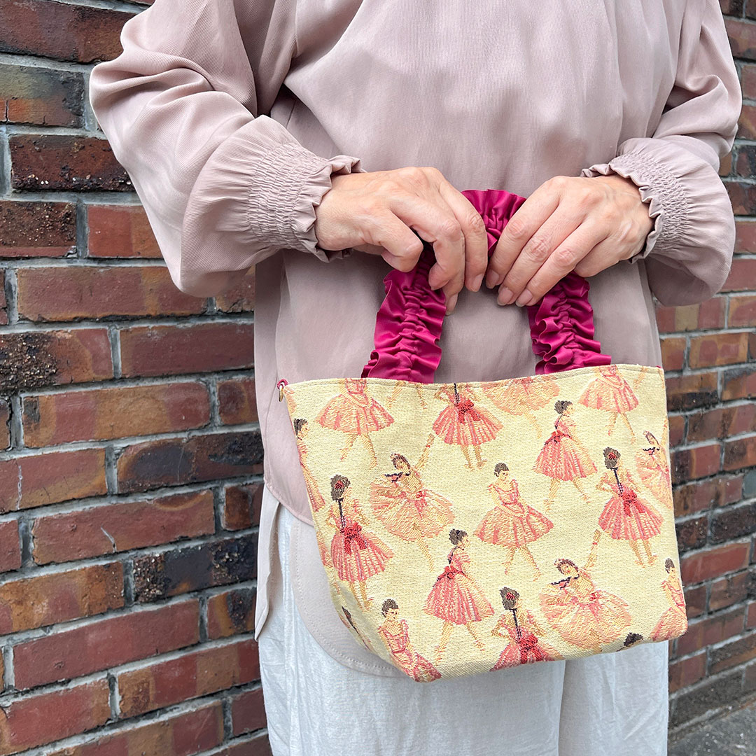 バッグバレリーナ柄ハンドバッグゴブ...