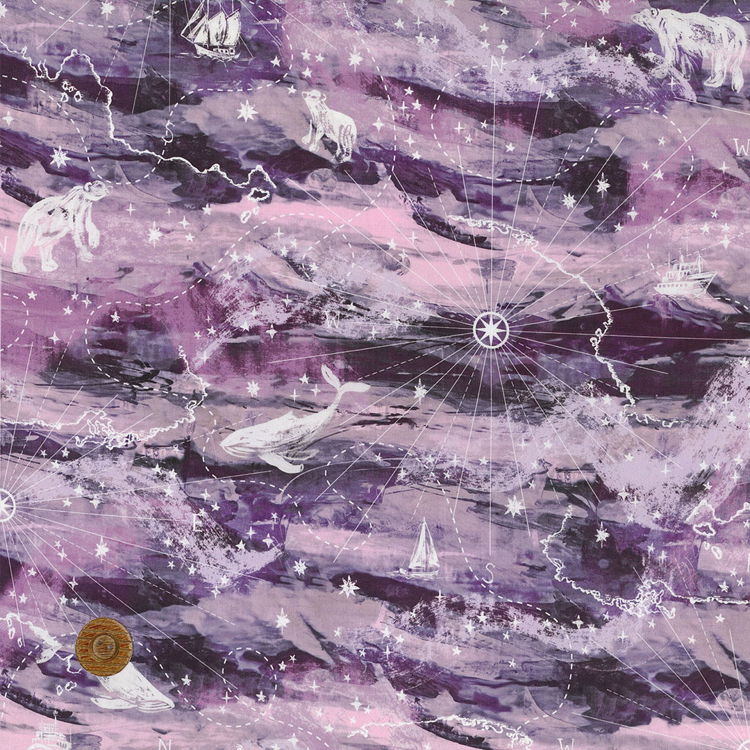 LIBERTY FABRICS ꥹޥ ʥ Aurora Sky 顦  15773402-24ct Хƥե֥å