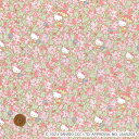 【LIBERTY FABRICS】 ハローキティ タナローン Primrose Meadow プリムローズメドゥ ピンク dc33493-j24a リバティ・ファブリックス