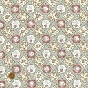 【LIBERTY FABRICS】 2025春夏 イタリア製タナローン Fleur Foulard フルール・フーラード グレー 363j7402-25cuリバティ・ファブリックス(3)
