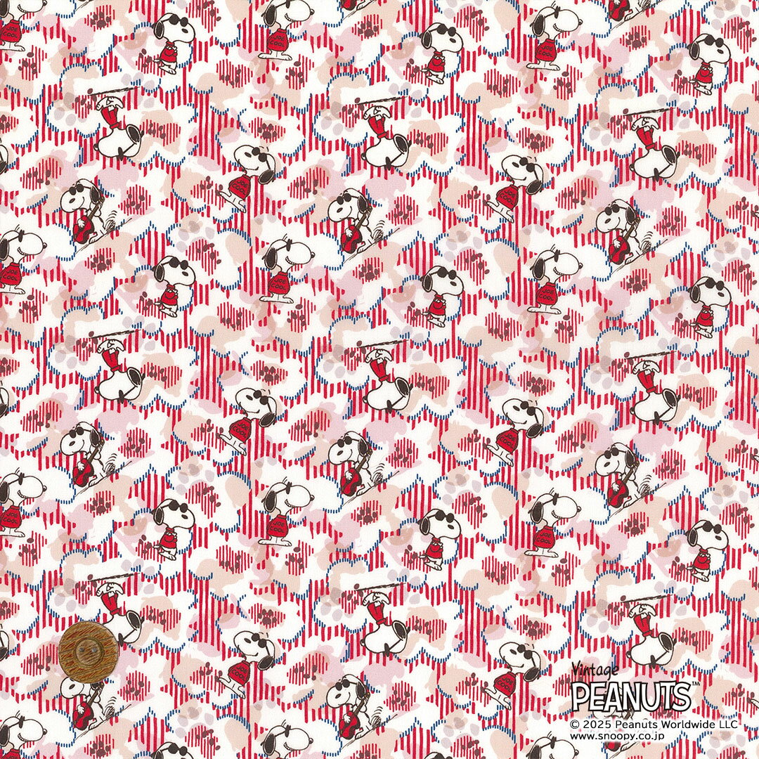 【LIBERTY FABRICS】 ピーナッツ タナローン Joe Cool ジョー・クール dc34861-j25a リバティ・ファブリックス