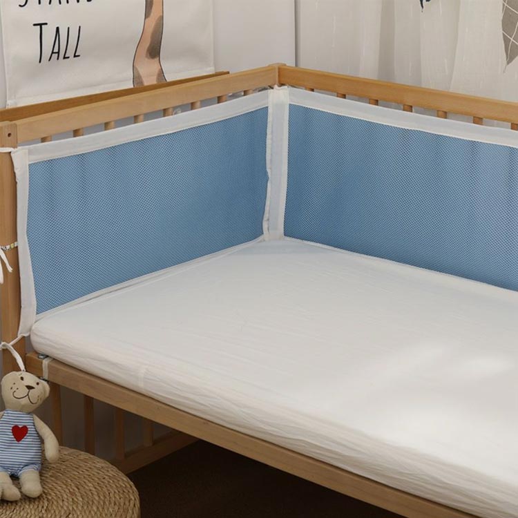 ベッドベッドガード メッシュ 綿 赤ちゃん サイドガード ベビーベッド ガード ベビーベッド用 ガード 空気循環可能 通気性 ベッドバンパー ごっつん防止 転落防止 寝返り対策 ケガ防止 新生児 出産準備 0歳 1歳 可愛い 無地 アニマル柄 星柄 イチゴ柄 出産祝い 送料無料 2