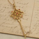 【ハロウインevent 11/4迄】 サファイア×ダイヤモンド鍵ペンダントトップ「クラシックキー」 PT900 K18 K10対応 PT,K18はご注文後弊社で金種選択に記載のある金額を加算しご連絡します 誕生石 4月 9月