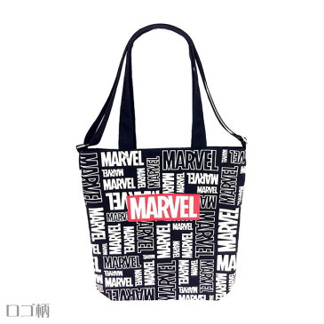 2WAY トートバッグ ショルダーバッグ マーベル MARVEL 刺繍 レッド ボックスロゴ マーク スター 無地 アメコミ ヒーロー 映画 キャンバス生地 帆布 ランチトート コットンバッグ エコバッグ サブバッグ 鞄 肩掛け 手提げかばん ポーチ 収納 小物入れ 学校 P2【メール便対応】