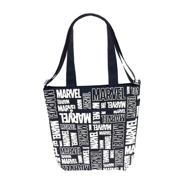 2WAY トートバッグ ショルダーバッグ マーベル MARVEL 刺繍 レッド ボックスロゴ マーク スター 無地 アメコミ ヒーロー 映画 キャンバス生地 帆布 ランチトート コットンバッグ エコバッグ サブバッグ 鞄 肩掛け 手提げかばん ポーチ 収納 小物入れ 学校 P2【メール便対応】