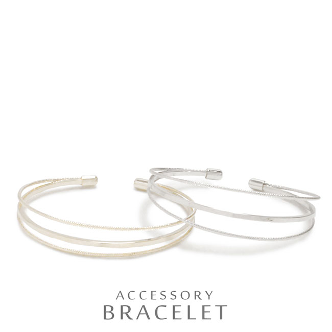 バングル ブレスレット メタル 3連 スリム 細身 レディース 女性用 シンプル アンクレット リストバンド パーティー ドレスアップ エレガント モダン クー...