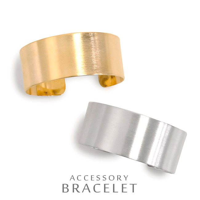 バングル ブレスレット 幅広 ワイド マット メタル レディース 女性用 シンプル つや消し 艶消し アンクレット リストバンド パーティー ドレスアップ エレ...