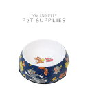 フードボウル フードボール ペット用食器 エサ入れ 餌入れ エサ皿 トムとジェリー Tom and Jerry チーズ ワーナーブラザース キャラクター ネコ ...