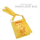 ミニ ショルダーポーチ スクエア ショルダーバッグ サコッシュ 刺繍 トムとジェリー アイラブチーズ キャラクター レザー 合皮 斜めがけ 肩掛け 鞄 かばん ...