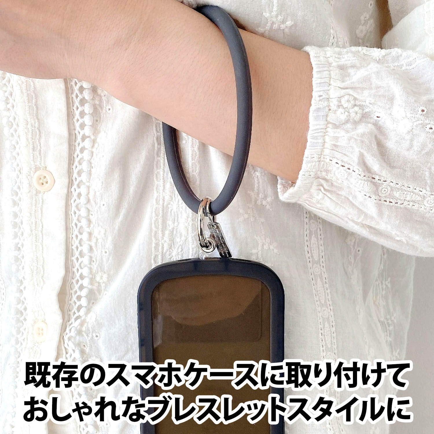 ＼50%offクーポン有/ スマホ シリコンリ...の紹介画像3