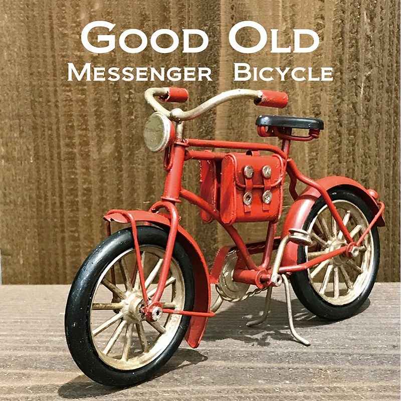 送料無料 自転車 ブリキ ノスタルジックデコ バイシクル おしゃれ かわいい 可愛い 自転車ミニチュア 雑貨 ビンテージ 置物 ミニチュア おもちゃ インテリア グッドオールド Messenger Bicycle…