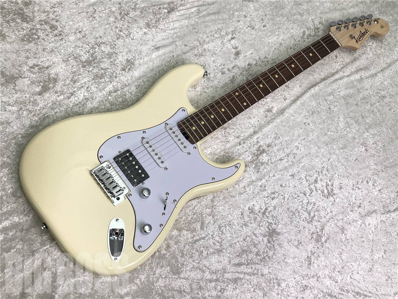 【受注生産】Kaalena KA-ST-SSH (Vintage White) [カーレナ][STタイプ][エレキギター][初心者][入門用] [メンテナンス無料] その1