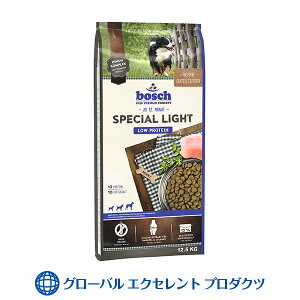 【正規輸入品】犬用 スペシャルライト 12.5kg　ボッシュ ハイプレミアム ドッグフード 肝臓・腎臓・泌尿器ケア・減量サポート・食物に敏感な犬用総合栄養食 療法食