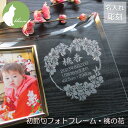初節句 名入れ フォトフレーム 名前札 名前旗 内祝い 内祝 お返し 両親 祖父母 お祝い 品 御祝 かわいい プレゼント 贈り物 ギフト お雛様 ひな祭り 雛...