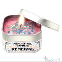 フラワーエッセンス アンシェントメモリーオイル キャンドル リニューアル Renewal 再生の新年