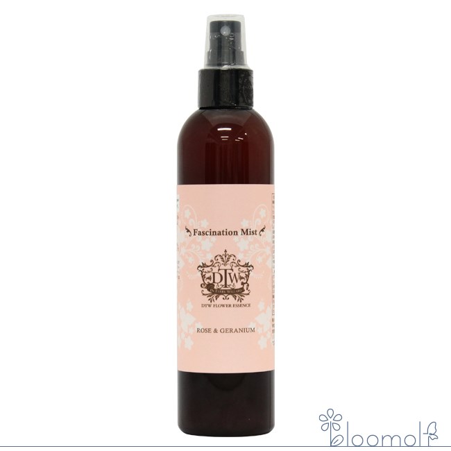ファシネーション ミスト ローズ＆ゼラニウム DTWフラワーエッセンス スプレー
