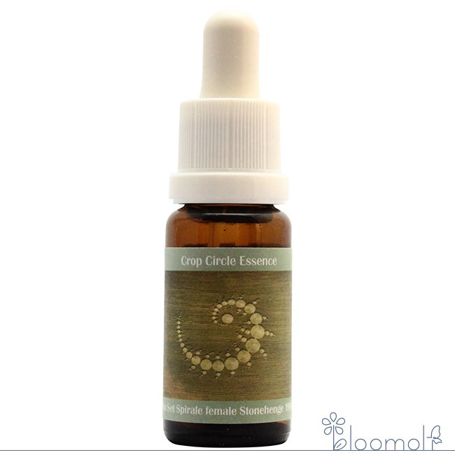 樂天商城 - フラワーエッセンス コルテPHIエッセンス クロップサークルエッセンス #03 Julia Set Spiral - Female, Stonehenge, UK 1996
