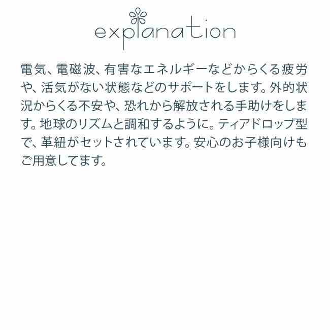 エレクトロエッセンス入りペンダント パープル オーストラリアンブッシュ その他
