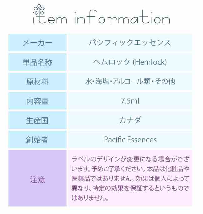 �ե����å��� �ѥ��ե��å����å��� �ĥ꡼���å��� �إ���å� Hemlock