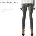 【SALE】Current Elliott(カレントエリオット)THE ANKLE SKINNY Tunnelスキニーデニム/アンクルスキニー/カラーデニム/グレーデニム