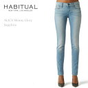 【SALE】Habitual(ハビチュアル）ALICE Skinny Glory Soft Sapphireスキニー/デニム