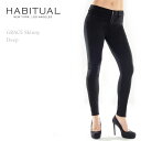 【SALE】Habitual（ハビチュアル） GRACE Hi-Rise Skinny Deep/ブラック