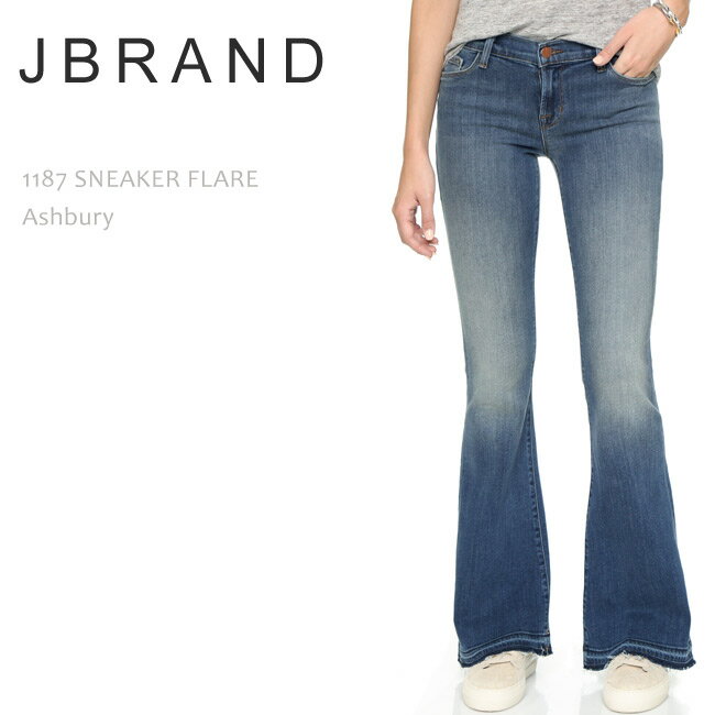 J Brand（ジェイブランド・ジェーブランド）1187 MID RISE SNEAKER FLARE Ashburyブーツカット/フレアデニム/デニム/ジーンズ