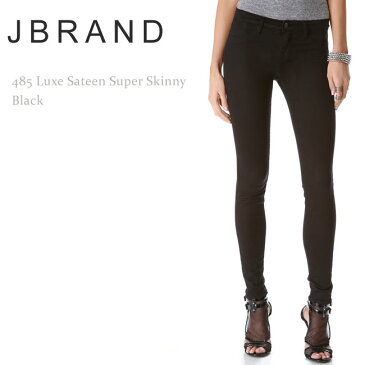 【再入荷】J Brand（ジェイブランド・ジェーブランド）485 Mid-Rise Super Skinny Blackスキニー/カラーデニム/ブラックデニム