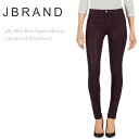 【SALE】J Brand（ジェイブランド ジェーブランド）485 Mid-Rise Super Skinny Lacquered Blackberryスキニー/カラーデニム/スーパースキニー