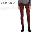 【SALE】J BRAND（ジェイブランド ジェーブランド）485 MID-RISE SUPER SKINNY Oxbloodスキニー/カラーデニム/レギンス