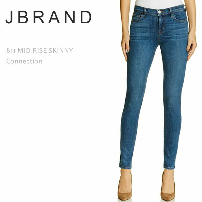 J BRAND（ジェイブランド・ジェーブランド）811 MID RISE SUPER SKINNY Connectionスキニー/デニム