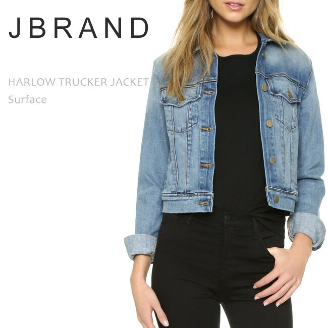 【SALE】J Brand（ジェイブランド・ジェーブランド）422 HARLOW TRUCKER JACKET Surface【送料無料】デニムジャケット/ジーンズジャケット/ジージャン