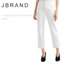 ySALEzJ BRANDiWFCuhEWF[uhjIVY HIGH RISE CROP STRAIGHT White Xg[g/J[fj/zCgfj/Nbvh/[Yfj