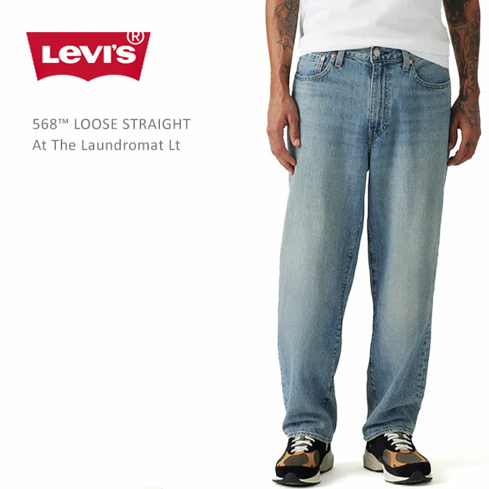 【SALE】LEVI'S PREMIUM リーバイス 568 LOOSE STRAIGHT At The Laundromat リーバイス568 ルーズ ストレート デニム バギー ジーンズ メンズデニム メンズパンツ リーバイスプレミアム levis 568