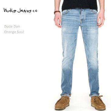 【SALE】NUDIE JEANS（ヌーディー ジーンズ）DUDE DAN Orange Soul