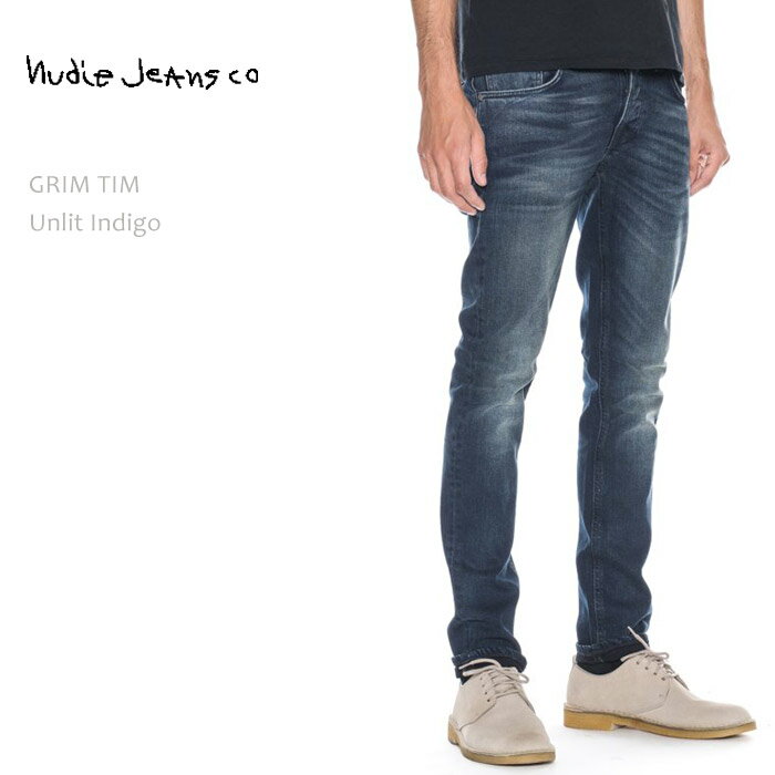 【SALE】 NUDIE JEANS ヌーディージーンズ GRIM TIM Unlit Indigoヌーディージーンズ グリムティム タイトストレート メンズデニム デニムパンツ ジーンズ nudie jeans co