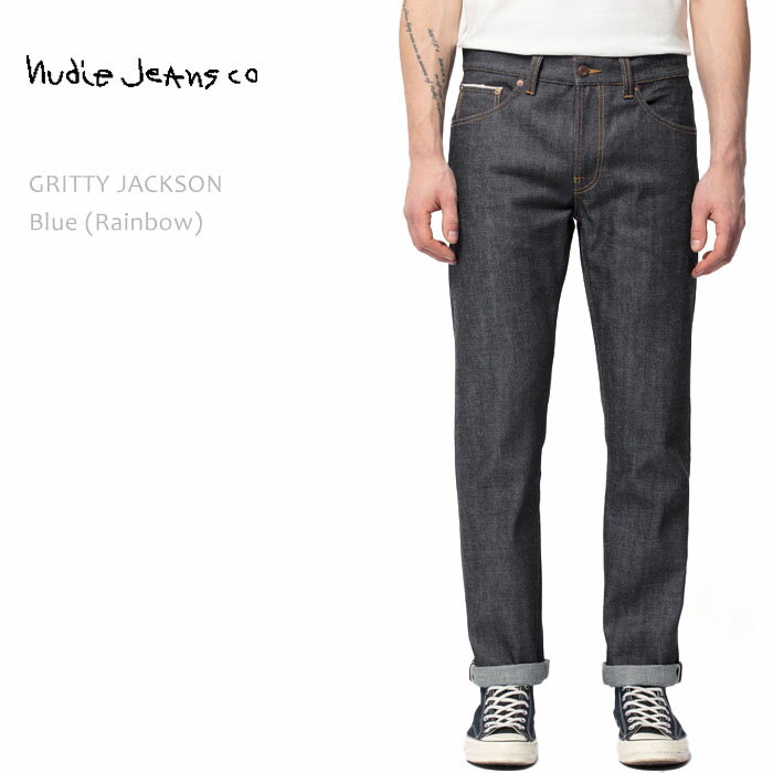 【SALE】NUDIE JEANS ヌーディージーンズ GRITTY JACKSON Blueヌーデ ...