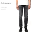 NUDIE JEANS ヌーディージーンズ LEAN DEAN Black Eyesヌーディージーンズ リーンディーン メンズ デニム ストレートジーンズ ブラックデニム nudie jeans co