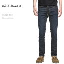  NUDIE JEANS ヌーディージーンズ TILTED TOR Stormy Blueヌーディージーンズスリム ストレート メンズ デニム デニムパンツ ジーンズ nudie jeans co