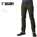 【SALE】Rogan（ローガン） Puck New Traditional Classic Fit Narrow Leg　ストレート スキニー Terra Brown/ダークブラウン