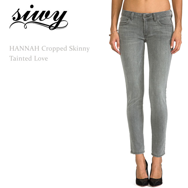 【SALE】Siwy（シィーウィー）HANNAH Cropped Skinny Tainted Loveスキニー/クロップド/カラーデニム