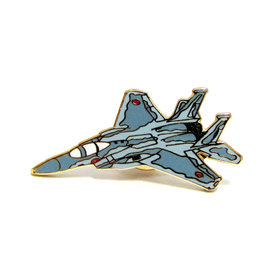 自衛隊グッズ 自衛隊ピンバッジ 航空自衛隊 ピンバッジ ピンズ F-15J 戦闘機
