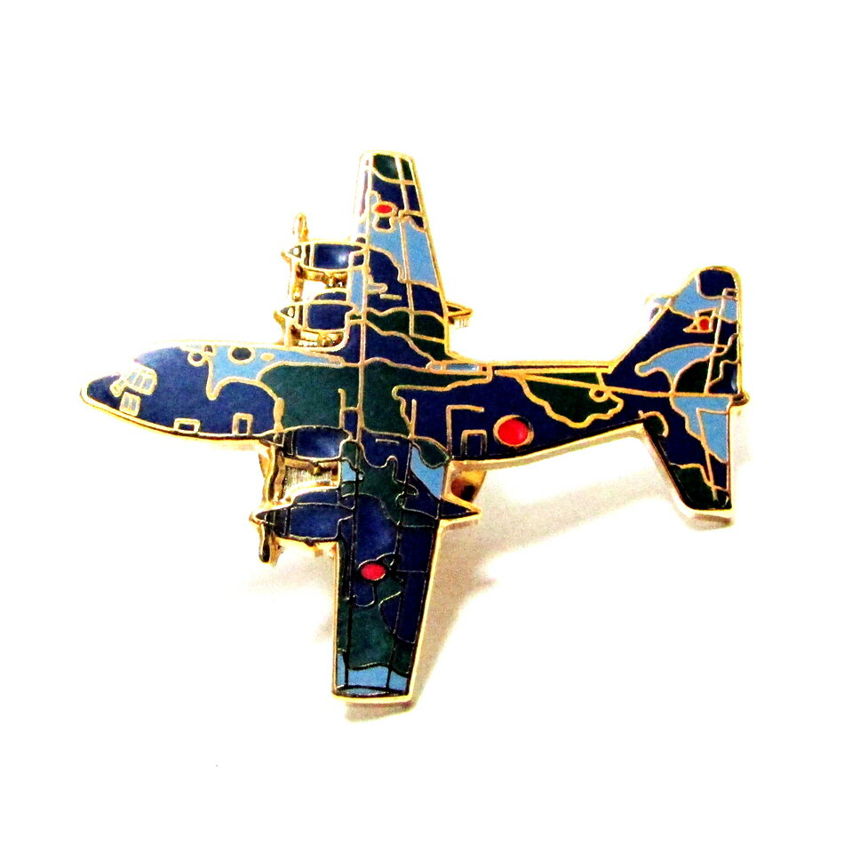 自衛隊グッズ 自衛隊ピンバッジ 航空自衛隊 ピンバッジ ピンズ C-130 輸送機
