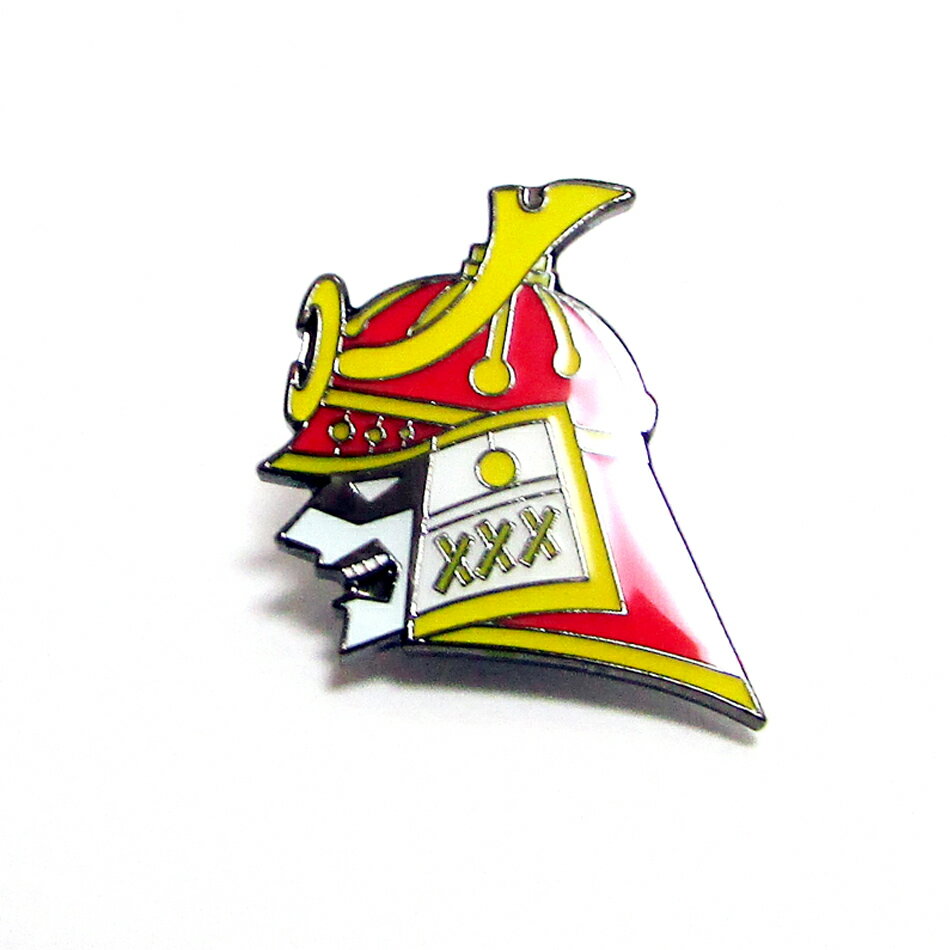 自衛隊グッズ 自衛隊ピンバッジ 航空自衛隊 ピンバッジ ピンズ 百里基地 第3飛行隊 兜武者