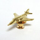 自衛隊グッズ 自衛隊ピンバッジ 航空自衛隊 空自戦闘機 3Dピンバッジ F-4EJ ファントム 戦闘機 ゴールド